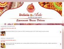 Tablet Screenshot of deliciaeartes.blogspot.com