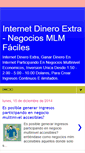 Mobile Screenshot of internetdineroextra.blogspot.com