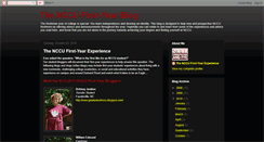 Desktop Screenshot of nccufirstyear.blogspot.com