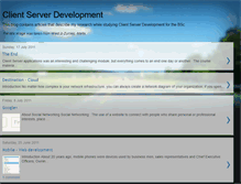 Tablet Screenshot of clientserverapp.blogspot.com