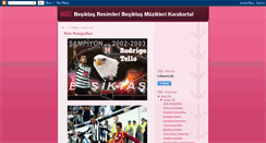 Desktop Screenshot of besiktasq.blogspot.com