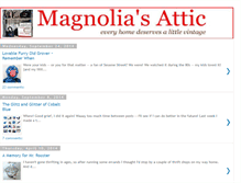 Tablet Screenshot of magnoliasattic.blogspot.com