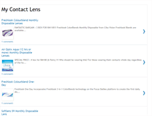 Tablet Screenshot of mycontactlenses.blogspot.com