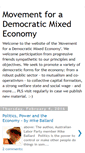 Mobile Screenshot of democraticmixedeconomy.blogspot.com