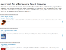 Tablet Screenshot of democraticmixedeconomy.blogspot.com