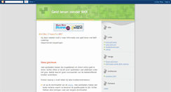 Desktop Screenshot of geldlenenzonderbkr.blogspot.com