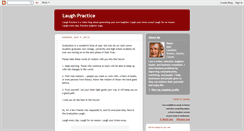 Desktop Screenshot of laughpractice.blogspot.com