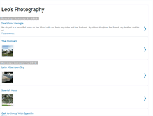 Tablet Screenshot of leosphotography.blogspot.com