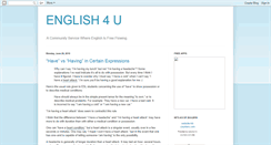 Desktop Screenshot of english4u2009.blogspot.com