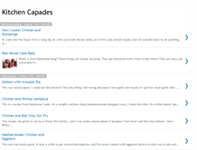 Tablet Screenshot of kitchencapades.blogspot.com