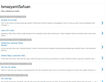 Tablet Screenshot of ismazyantisafuan.blogspot.com