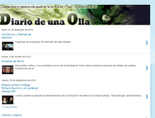 Tablet Screenshot of diariodeunaolla.blogspot.com