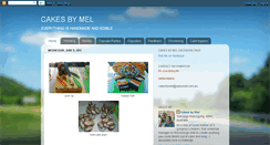 Desktop Screenshot of cakebymel.blogspot.com