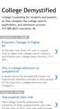 Mobile Screenshot of collegedemystified.blogspot.com