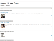 Tablet Screenshot of peoplewithoutbrains.blogspot.com