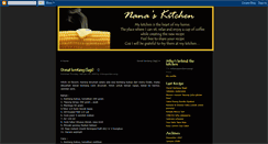 Desktop Screenshot of nana-kitchen.blogspot.com