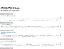 Tablet Screenshot of japan-mma.blogspot.com