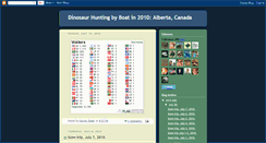 Desktop Screenshot of 2010dinohuntingbyboat.blogspot.com