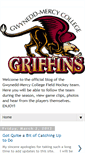 Mobile Screenshot of griffinsfieldhockey.blogspot.com