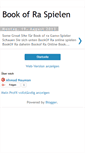 Mobile Screenshot of bookofraspielenlinks.blogspot.com