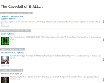 Tablet Screenshot of cavedollband.blogspot.com