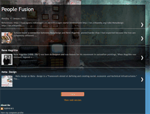 Tablet Screenshot of peoplefusionproject.blogspot.com