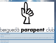 Tablet Screenshot of berguedaparapent.blogspot.com