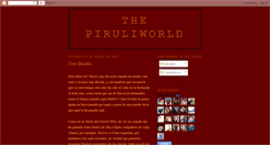 Desktop Screenshot of pirulilandia.blogspot.com