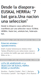 Mobile Screenshot of euskalherriaunaseleccion.blogspot.com