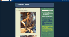 Desktop Screenshot of fairedelapoterie.blogspot.com