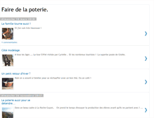 Tablet Screenshot of fairedelapoterie.blogspot.com