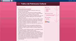 Desktop Screenshot of delitospatrimoniocultural.blogspot.com