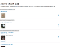 Tablet Screenshot of mootjescraftblog.blogspot.com