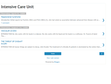 Tablet Screenshot of intesivecareunit.blogspot.com