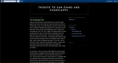 Desktop Screenshot of eanevanstribute.blogspot.com