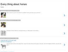 Tablet Screenshot of horses-4-you.blogspot.com