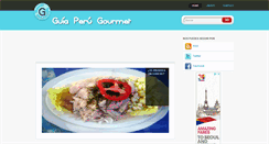 Desktop Screenshot of guiaperugourmet.blogspot.com