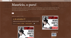 Desktop Screenshot of maurricio.blogspot.com