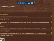 Tablet Screenshot of maurricio.blogspot.com