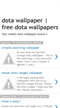Mobile Screenshot of dota-wallpaper.blogspot.com