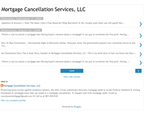 Tablet Screenshot of cancelyourmortgage.blogspot.com