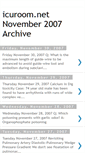 Mobile Screenshot of november-2007-icuroom.blogspot.com