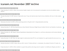Tablet Screenshot of november-2007-icuroom.blogspot.com