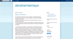 Desktop Screenshot of abrahamtamayo.blogspot.com