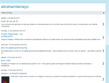Tablet Screenshot of abrahamtamayo.blogspot.com