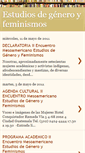 Mobile Screenshot of estudiosdegeneroyfeminismos.blogspot.com