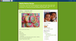 Desktop Screenshot of nabila-rahmarecipe.blogspot.com