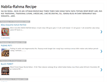 Tablet Screenshot of nabila-rahmarecipe.blogspot.com