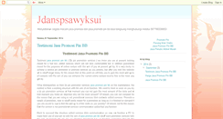 Desktop Screenshot of jdanspsawyksui.blogspot.com