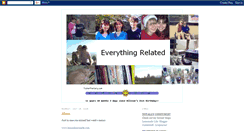 Desktop Screenshot of everything-related.blogspot.com